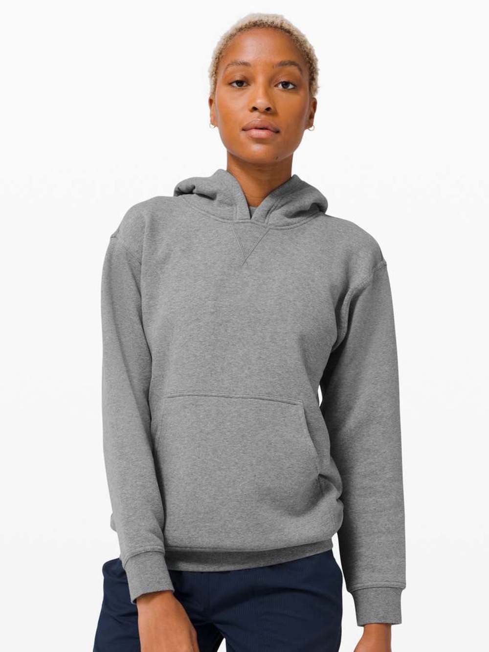 Lululemon Gray All Yours Pullover Hoodie Size 6